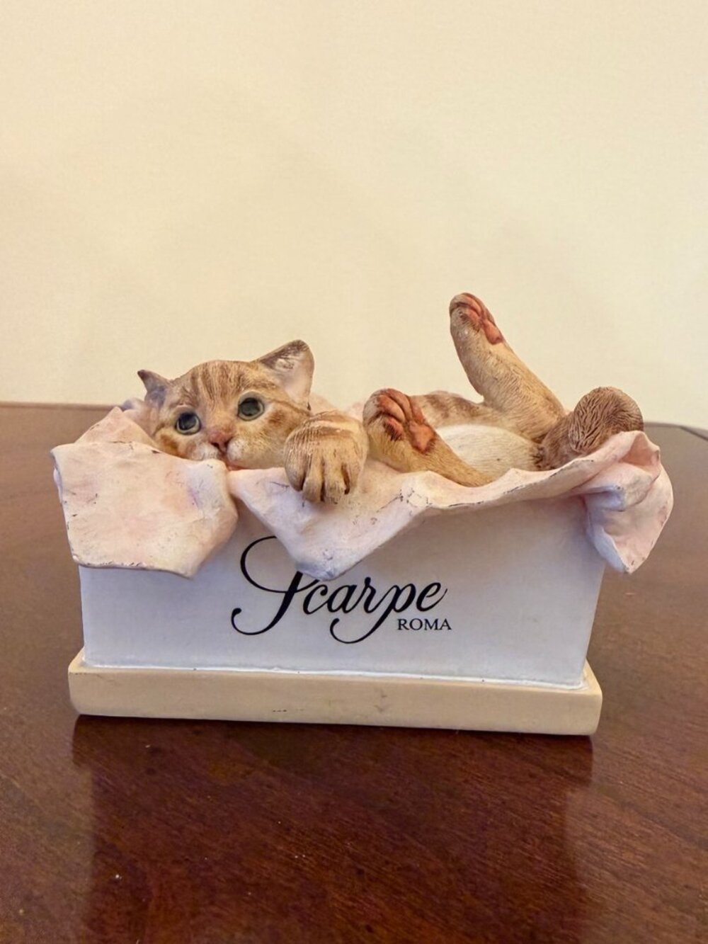Country Artists Feline Fashion Cat Scarpe Roma Figurine 2004